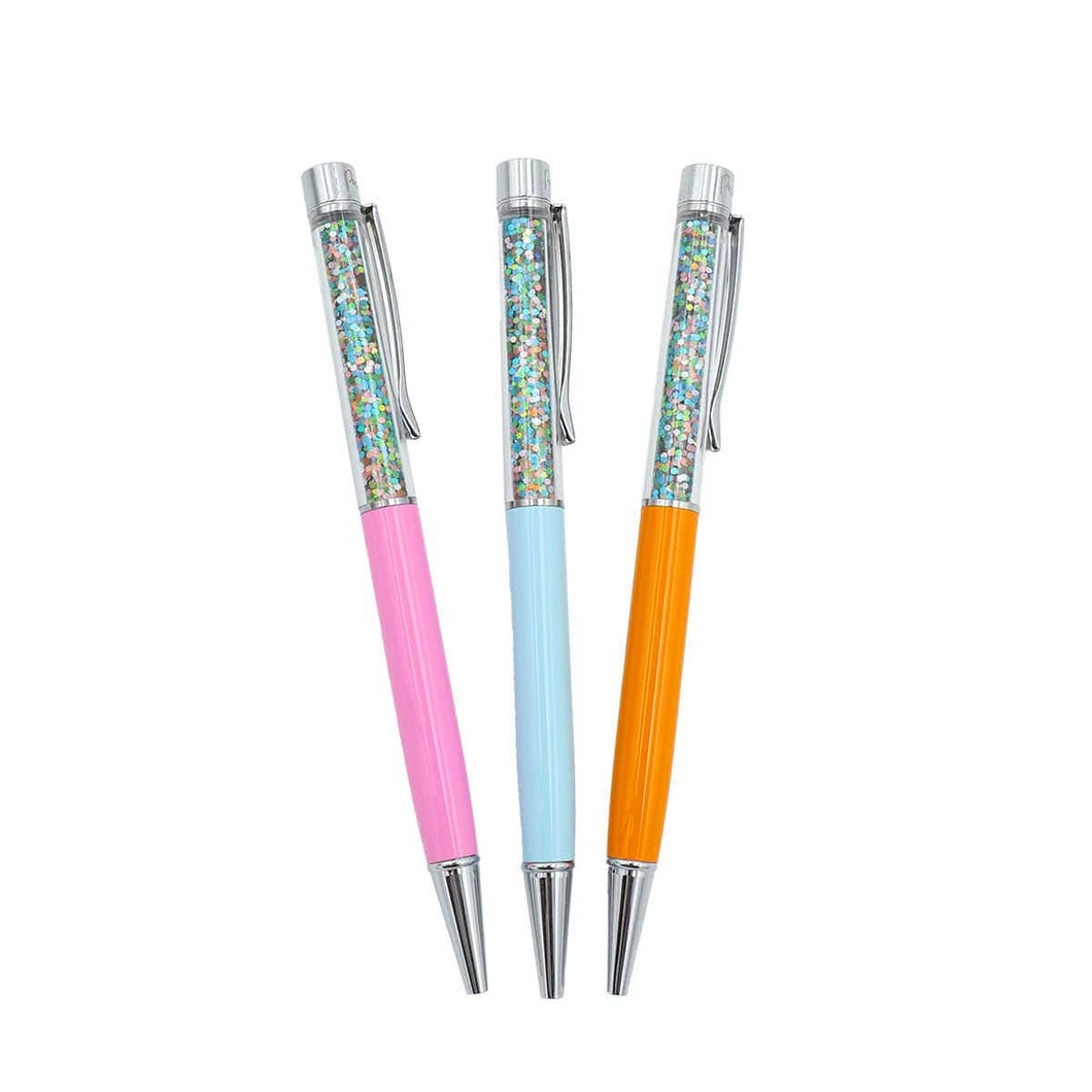 Flower Shop Confetti Ballpoint Pen Set