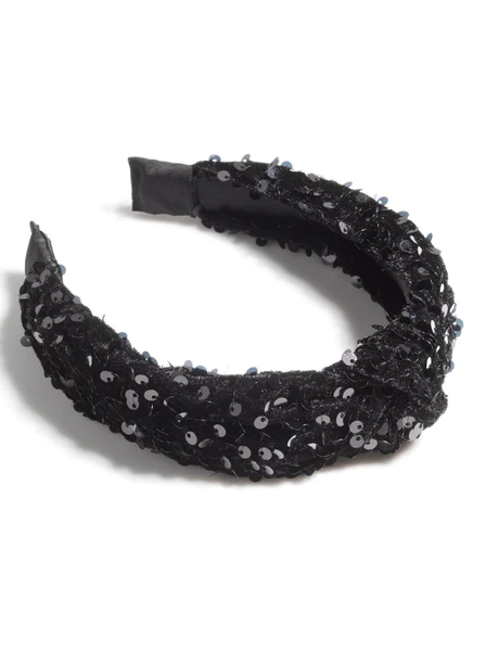 Knotted Sequins Headband