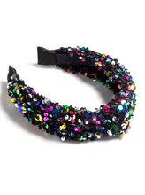 Load image into Gallery viewer, Knotted Sequins Headband
