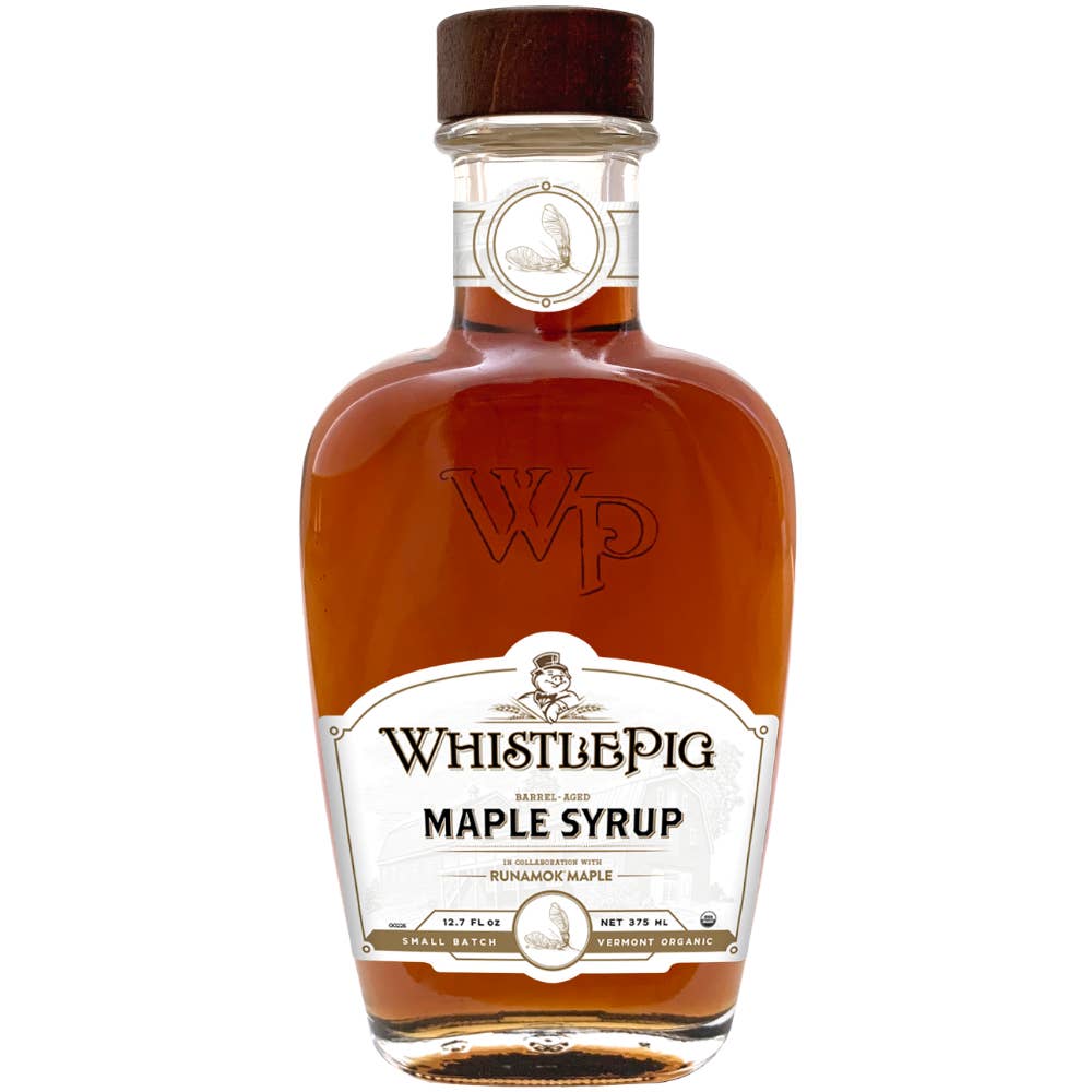 Whistlepig Rye Whiskey Barrel-Aged Maple Syrup