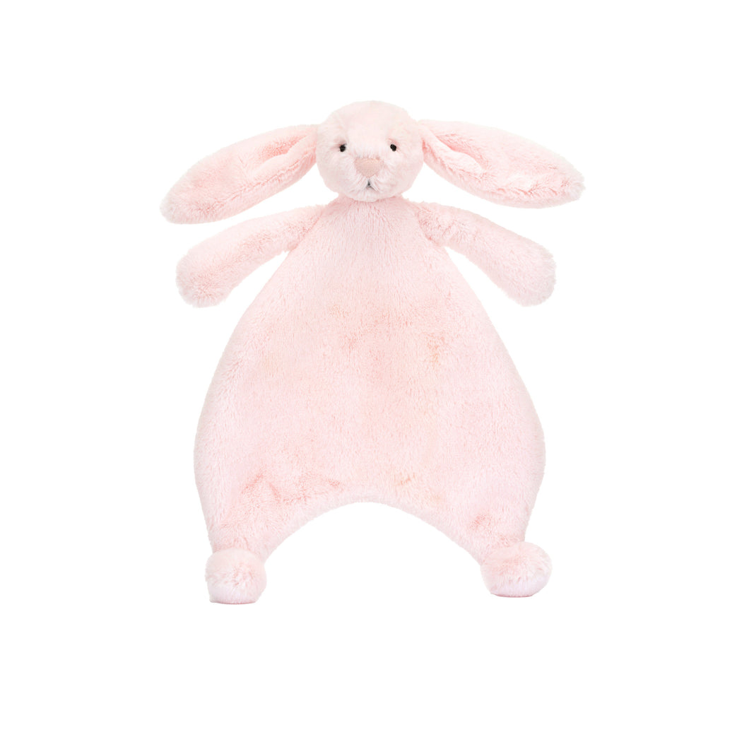 Bashful Bunny Comforter - Baby Pink